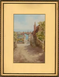 Buy Browne - Signed Early 20th Century Watercolour, To The Harbour • 102£
