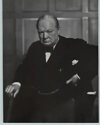Buy 1946 Yousuf Karsh Original Winston Churchill Portrait Photo Gravure • 220.46£