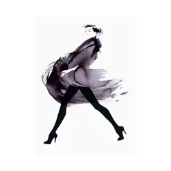 Buy Fashion Girl Art Paintings Prints Canvas Poster Home Ornaments Gift HY17 • 7.79£