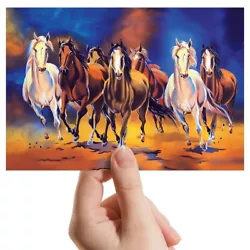 Buy Photograph 6x4  - Horse Art Painting Equestrian Art 15x10cm #21696 • 3.99£