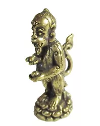 Buy Buddhist Human Monkey Figurine Decoration Collection Gilded Bronze • 4.57£