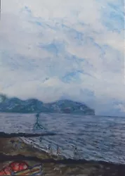 Buy Original Artwork Painting North Wales Beach  • 85£
