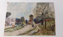 Buy After Alfred Sisley ( 1839-1899 ) Turn In The Road Oil On Canvas Impressionist • 12£