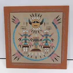 Buy Native American Themed Sand Painting • 82.68£
