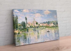 Buy CLAUDE MONET Vétheuil In Summer (1880) Canvas Wall Art Painting Picture Print • 11.99£