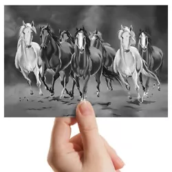 Buy Photograph 6x4  BW - Horse Art Painting Equestrian  #43037 • 3.99£