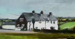 Buy Bush Inn Cornwall Original Mixed Media Painting On Wood. • 40£