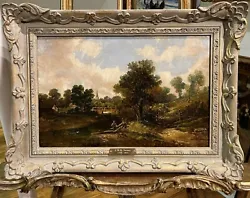 Buy FINE OIL PAINTING CIRCLE Of Joseph William Turner EARLY 1800's 19th GOLD FRAME • 2,650£