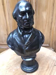 Buy Detailed Antique Plaster Bust Of Gladstone • 45£