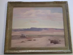 Buy Cyril Aldritt Valley American Desert Landscape Cloud Shadows 1950s Vintage Lstd • 1,020.59£