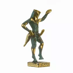 Buy Satyr Pan Faun Hand Made Solid Bronze Erotic Figurine Penis 5.5  14cm • 71.15£