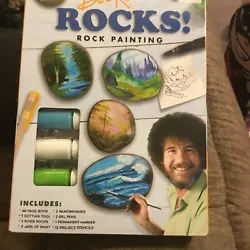 Buy Bob Ross Rocks Rock Painting  • 15.67£