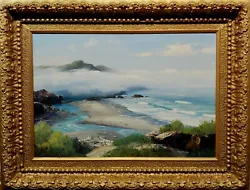 Buy Bennett Bradbury -Along The Big Sur Coast -California Impressionist Oil Painting • 7,980.48£