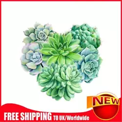 Buy Diamond Painting DIY Succulent Bouqued Full Round Drill Rhinestone Picture • 6.48£