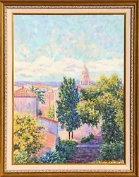 Buy Diane Monet, Late Day In St. Tropez, Oil On Canvas, Signed • 2,151.90£