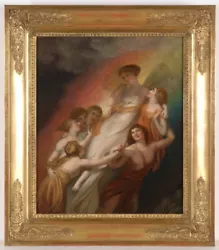 Buy Henry Howard (1769-1847)  Goddess Iris (Allegorical Portrait?) , Ca 1800 • 4,757.47£