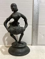 Buy Vintage Bronze African Lady Dumber Sculpture Hand Made 8  • 33.20£