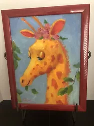 Buy Giraffe Calf And Tiger Cub Paint By Number Paintings OneOf Each. 13.5” L  10”W • 10.39£