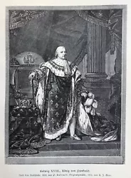 Buy Louis XVIII Of France - Ludwig XVIII. King Of France - Bourbon - Provence • 20.45£