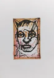 Buy Abstract Lino Print Klarky Kunst4 By Crooknose • 6£