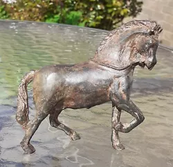 Buy Pierre Chenet 20th C French Solid Bronze Horse Sculpture Foundry Crown Mark Mcm • 60£