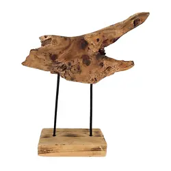 Buy Vintage Natural Driftwood Sculpture On Stand  Sculpture Art Beach Art • 174.82£