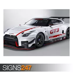 Buy NISSAN GT-R NISMO GT3 (ZZ017)  CAR POSTER - Photo Poster Print Art * All Sizes • 0.99£