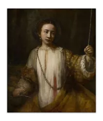 Buy REMBRANDT Allegory Lucretia, Taking Her Life (Painting 1600s) Print Poster 17x20 • 20.78£