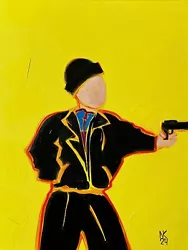 Buy   Negotiations Failed   Man With Gun Painting • 197.65£