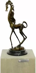 Buy Abstract Animal Sculpture - Bronze Horse - Homage To Salvador Dali - Signed Art • 553.31£