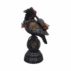 Buy NEW Rivet Raven Steampunk Rivet Raven Mechanical Bird Figurine 24cm • 24.85£