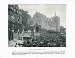 Buy Harrow School The Speech House London Antique Old Picture Print C1896 TQL#256 • 5.49£
