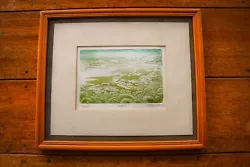Buy Impressionist - Abstract Watercolour - Beach Scene - Signed & Framed • 6.99£