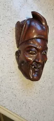 Buy Redwood Chinese Face Carving • 20£