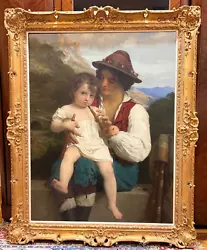 Buy Magnificent French 19c O/c Painting By William Adolphe Bouguereau 'must See' • 2,204,984.84£