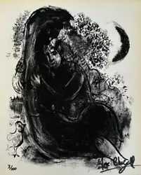 Buy Marc Chagall, Original Hand-signed Lithograph With COA & Appraisal Of $3,500*& • 709.95£