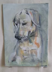 Buy Original Acrylic Painting - Small A5 - Dog  By Jessica J Peck • 5£
