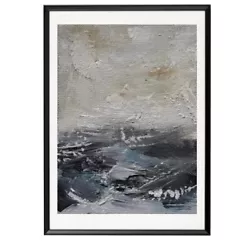 Buy A3 Original Abstract Landscape Painting Hand Painted • 12£