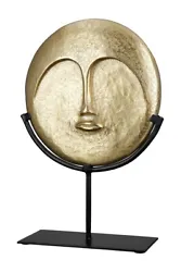 Buy Huge Italian 42.5cm Aluminium Salvador Dali Picasso Style Face Sculpture • 119.99£