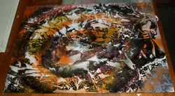 Buy Spray Art A3 Canvas Board Galaxies & Space Abstract OOAKCSA0003 • 5£