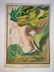 Buy Salvador Dali Vintage Art Drawing Painting On Paper Signed Stamped • 94.49£