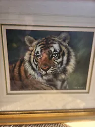 Buy JOEL KIRK Original Signed And Framed Pastel Painting Of A Bengal Tiger • 350£