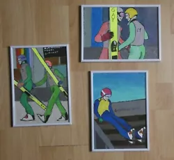 Buy Picture Series Ski Jumping Ski Jumping Fetish With Frame #skijumpingfamily #gay • 42.82£