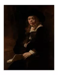 Buy REMBRANDT Portrait Of Gerard De Lairesse  1600's Painting PREMIUM Poster 17x22  • 19.84£