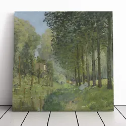 Buy Alfred Sisley Rest Along The Stream Canvas Wall Art Print Framed Picture Decor • 24.95£
