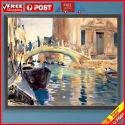 Buy Paint By Numbers Kit On Canvas DIY Oil Art Boat Picture Home Wall Decor50x40cm • 7.46£