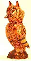 Buy Owl = Hand Carved = Folk Art • 21.03£