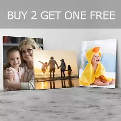Buy Canvas Print Your Photo Pictures Eco Friendly Ink Scratch Resistant A0-A4 +More • 0.99£