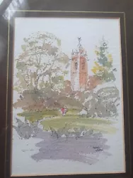 Buy Antony Warren Watercolour Painting Of Bristol • 25£