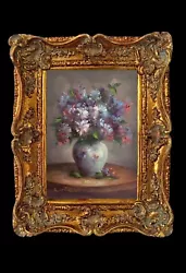 Buy Original Oil Painting On Canvas Flowers By Kayvon Esmaeilou • 0.99£